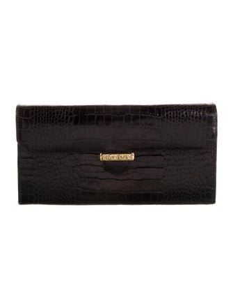 Yves Saint Laurent Leather Bifold Wallet