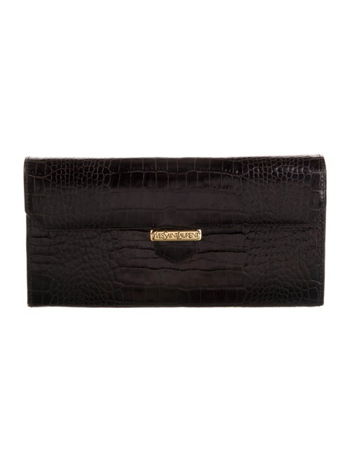 Yves Saint Laurent Leather Bifold Wallet