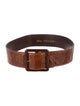 Yves Saint Laurent Snakeskin Waist Belt