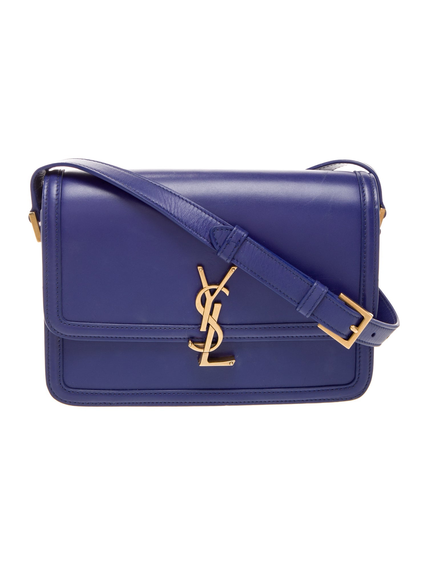 Saint Laurent Leather Medium Solferino Medium