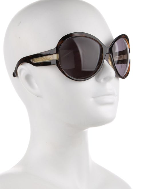 Yves Saint Laurent Oversize Tinted Sunglasses