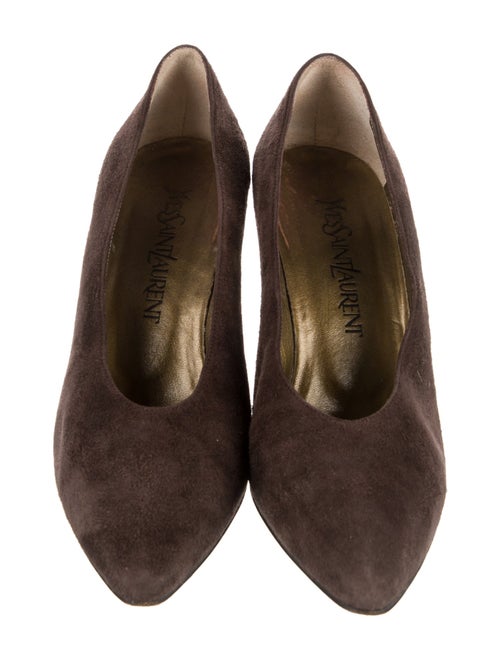 Yves Saint Laurent Suede Pumps