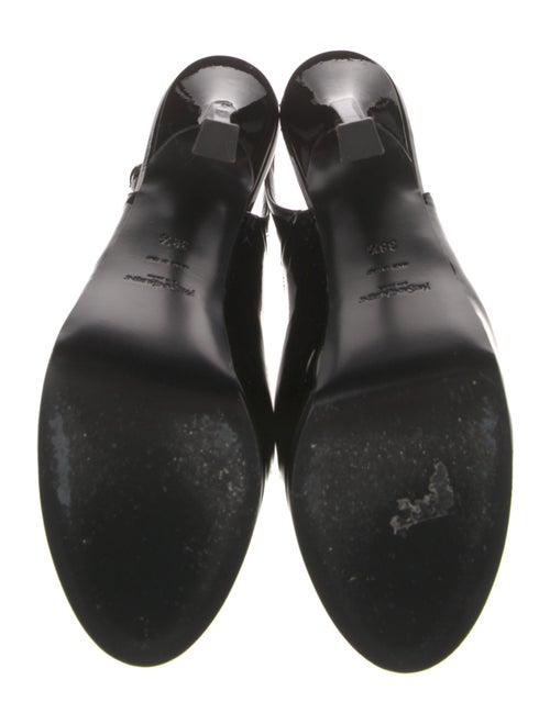Yves Saint Laurent Patent Leather Slingback Pumps