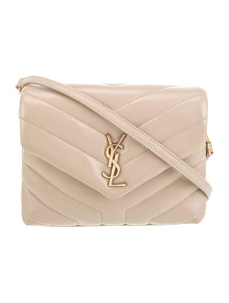 Saint Laurent Quilted Loulou Toy crossbody bag