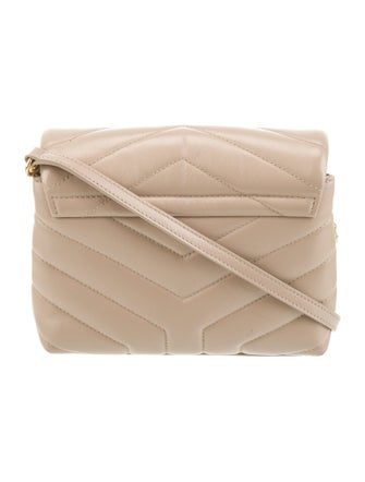 Saint Laurent Quilted Loulou Toy crossbody bag
