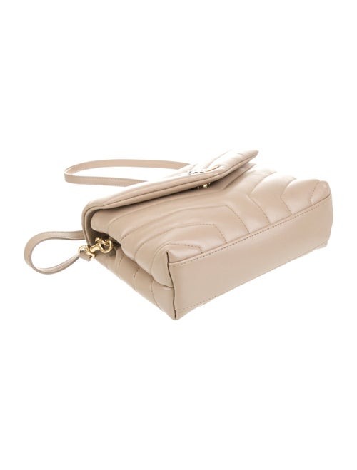 Saint Laurent Quilted Loulou Toy crossbody bag