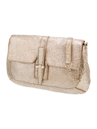 Yves Saint Laurent Rive Gauche Leather Shoulder Bag