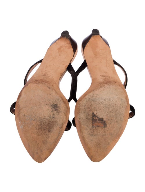 Yves Saint Laurent Leather Slides