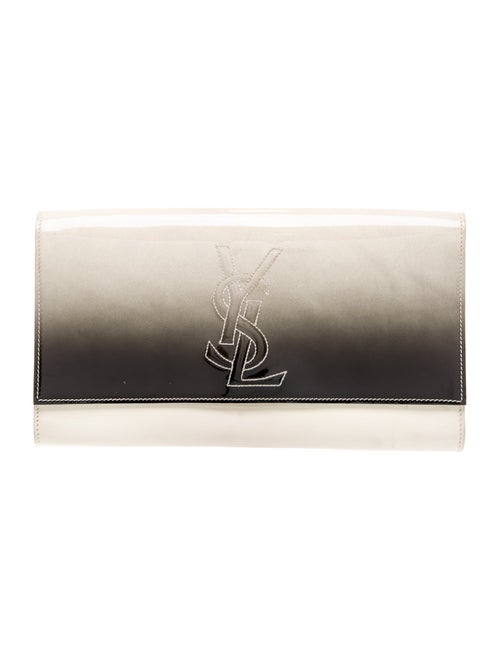 Yves Saint Laurent Patent Leather Belle de jour clutch