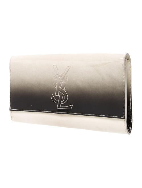 Yves Saint Laurent Patent Leather Belle de jour clutch