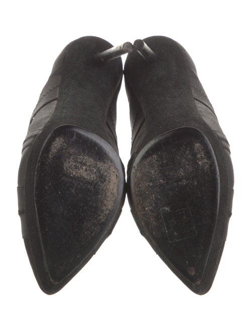 Yves Saint Laurent Suede T-Strap Pumps