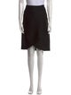 Yves Saint Laurent Wool Knee-Length Skirt