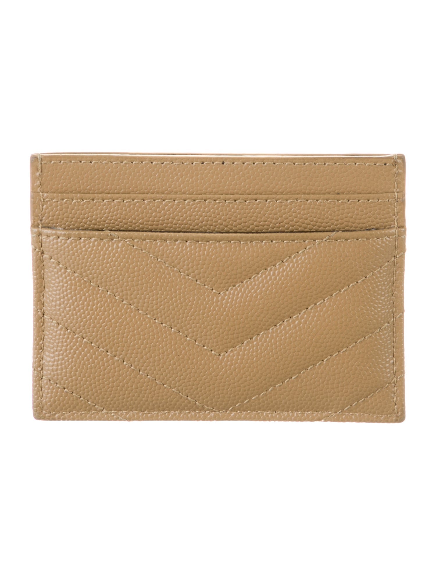 Saint Laurent 2019 Signature Logo Card Holder