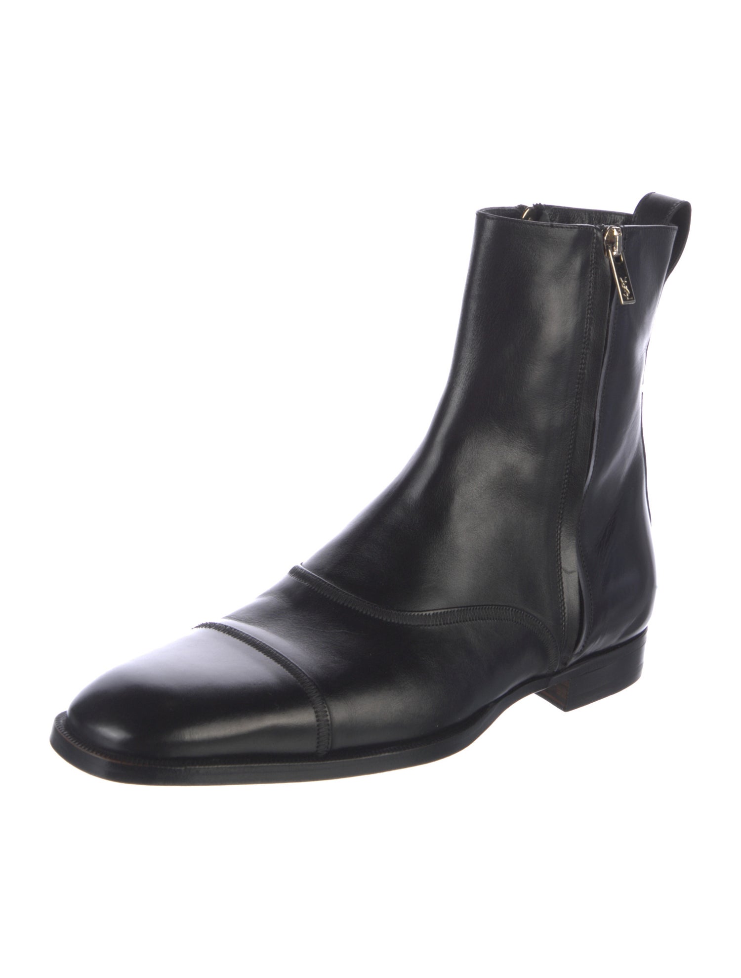 Yves Saint Laurent Leather Boots