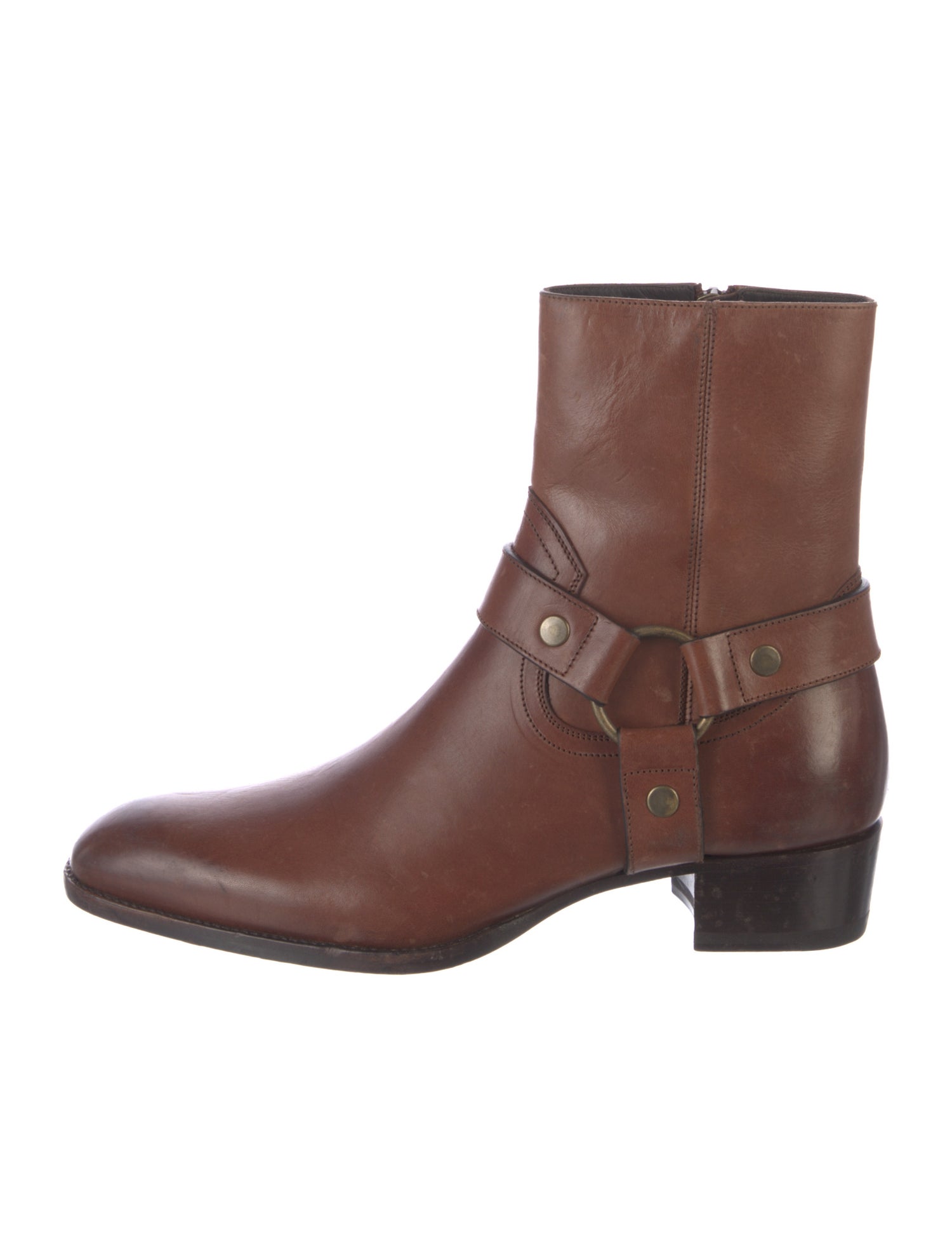 Yves Saint Laurent Leather Boots