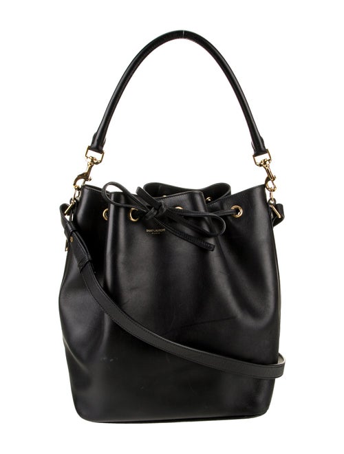 Yves Saint Laurent Leather Bucket Bag