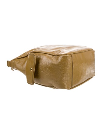 Yves Saint Laurent Patent Leather Top Handle Bag