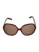 Yves Saint Laurent Oversize Tinted Sunglasses