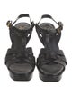 Yves Saint Laurent Leather T-Strap Pumps