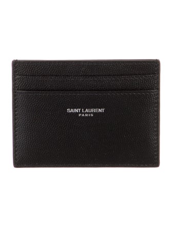 Saint Laurent Card Holder Leather Card Holder