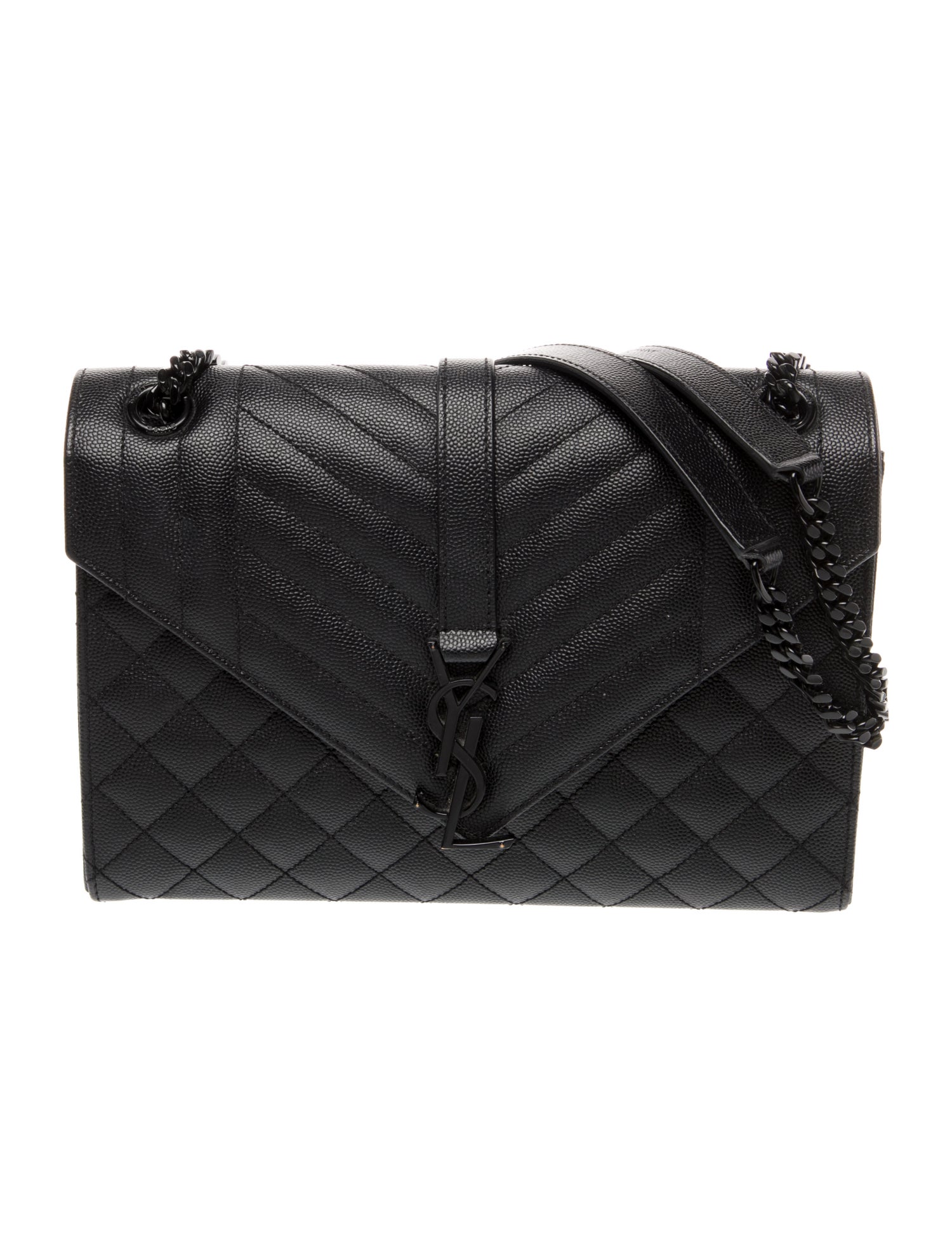 Saint Laurent Quilted Envelope Medium