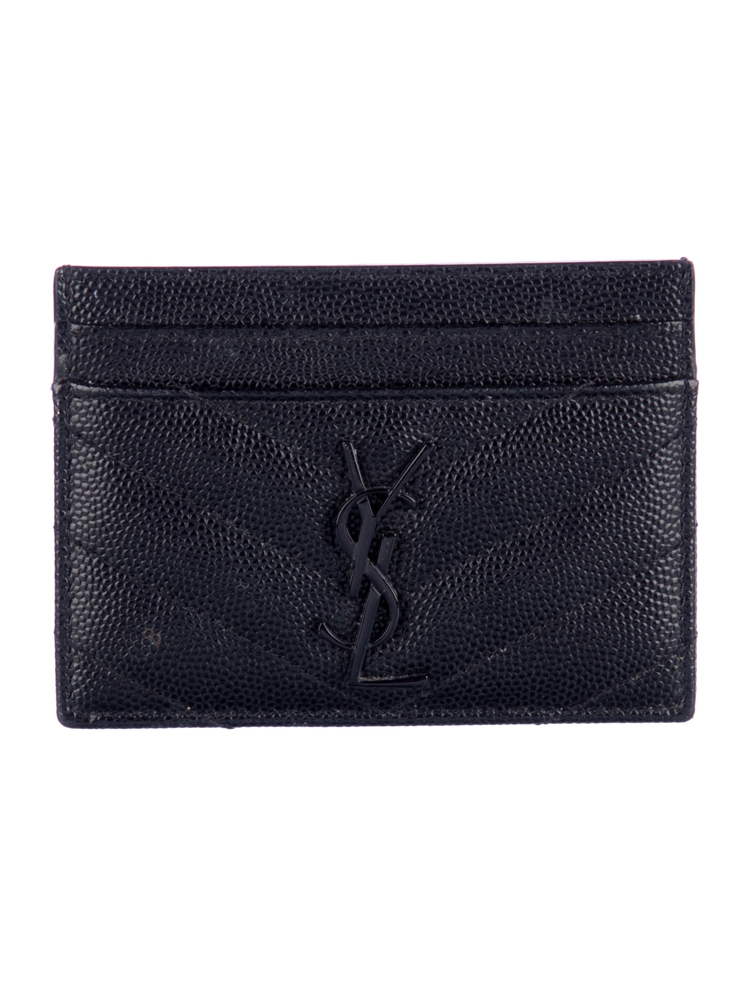 Yves Saint Laurent Leather Card Holder