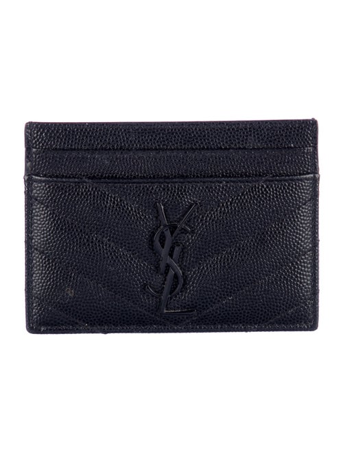 Yves Saint Laurent Leather Card Holder