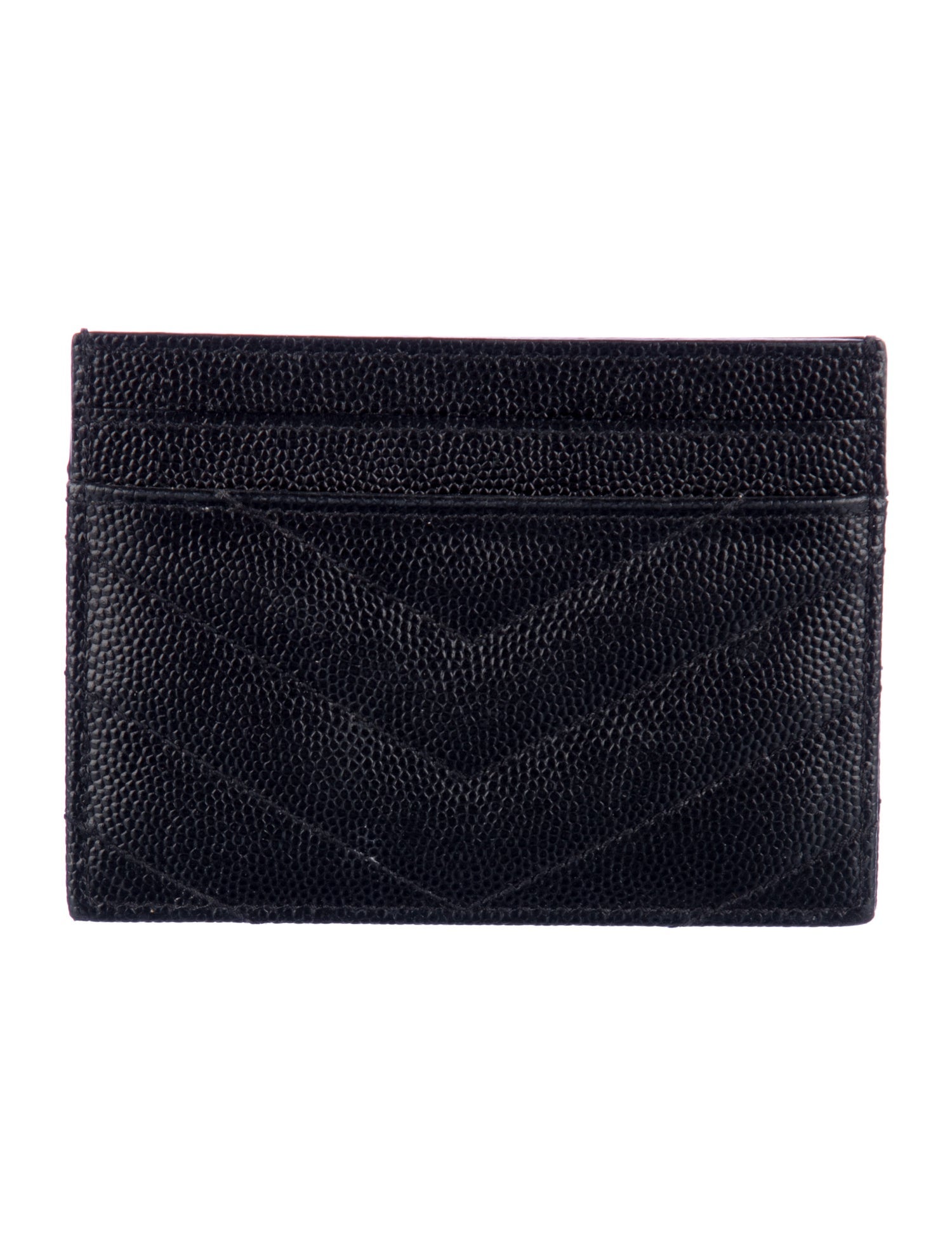 Yves Saint Laurent Leather Card Holder