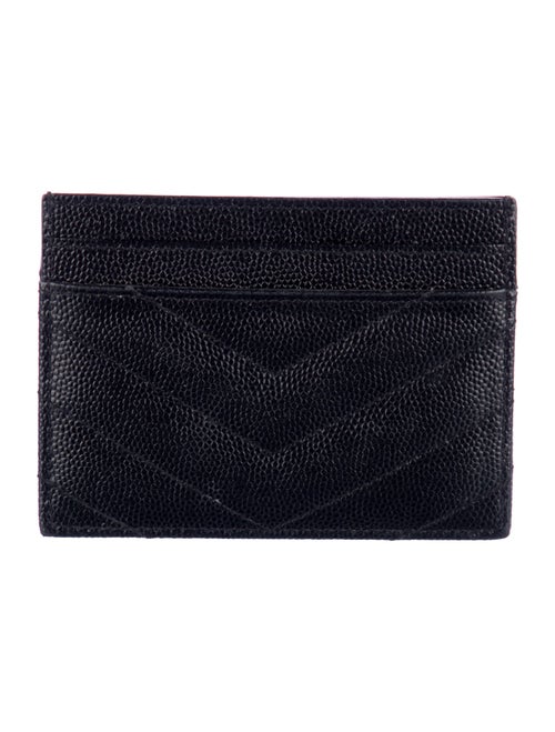 Yves Saint Laurent Leather Card Holder