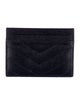 Yves Saint Laurent Leather Card Holder