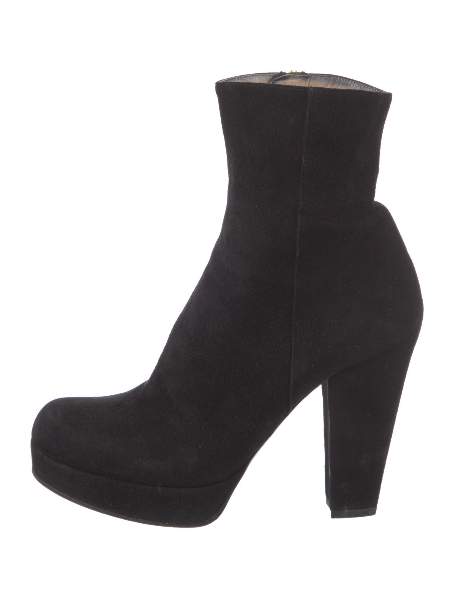 Yves Saint Laurent Rive Gauche Vintage Suede Sock Boots