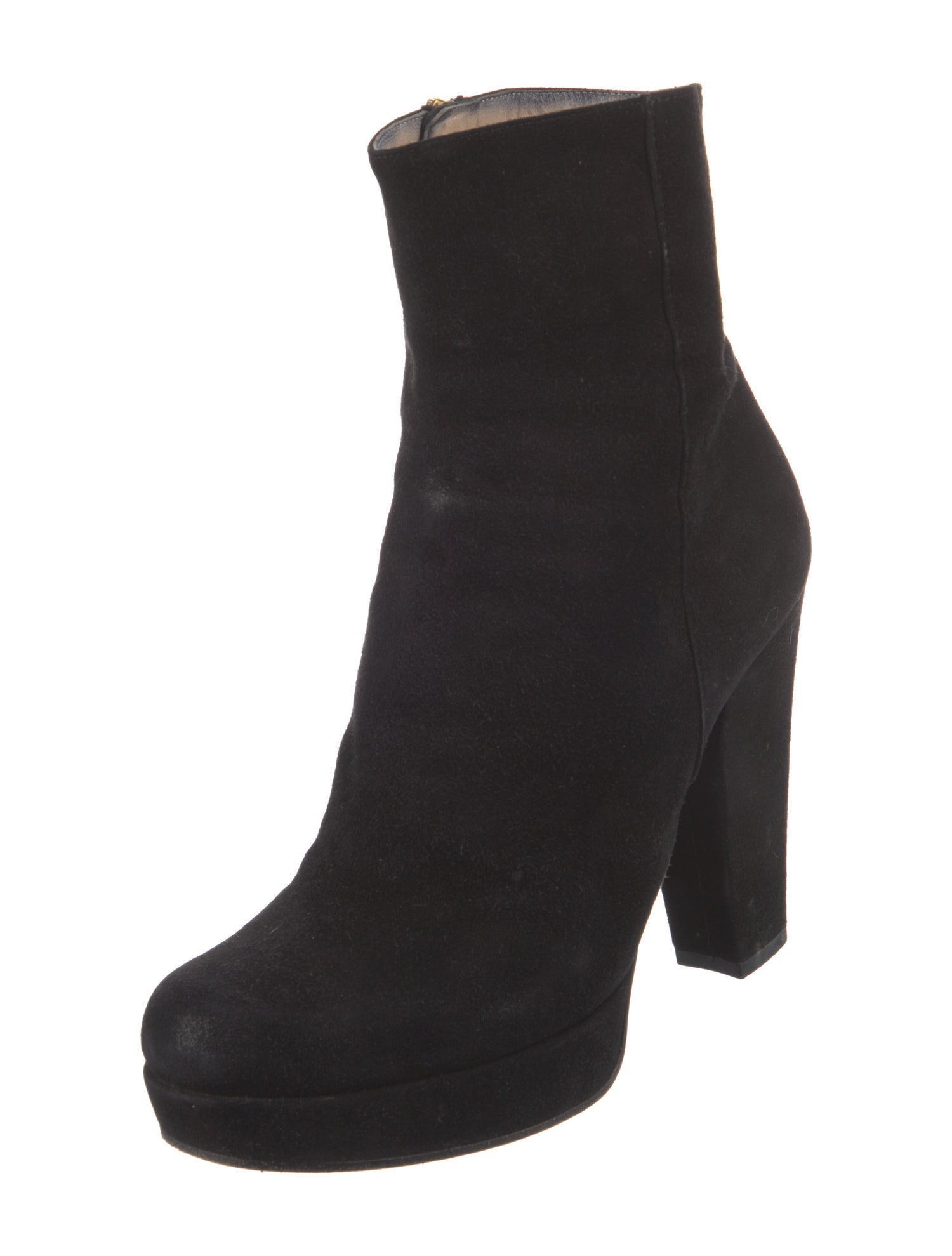 Yves Saint Laurent Rive Gauche Vintage Suede Sock Boots