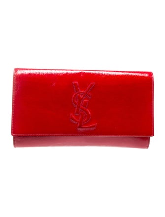 Yves Saint Laurent Patent Leather Clutch