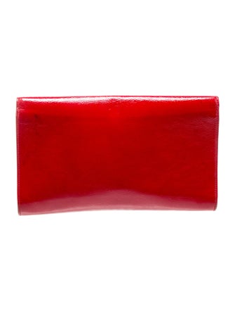 Yves Saint Laurent Patent Leather Clutch