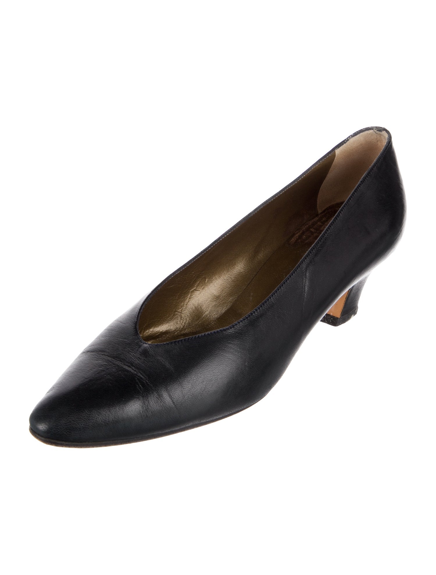 Yves Saint Laurent Leather Pumps