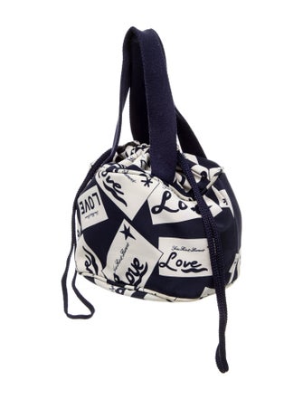 Yves Saint Laurent Canvas Top Handle Bag