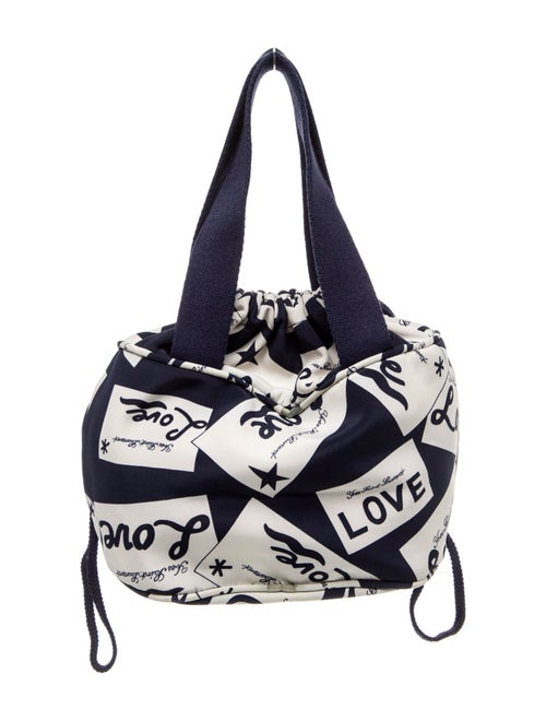 Yves Saint Laurent Canvas Top Handle Bag