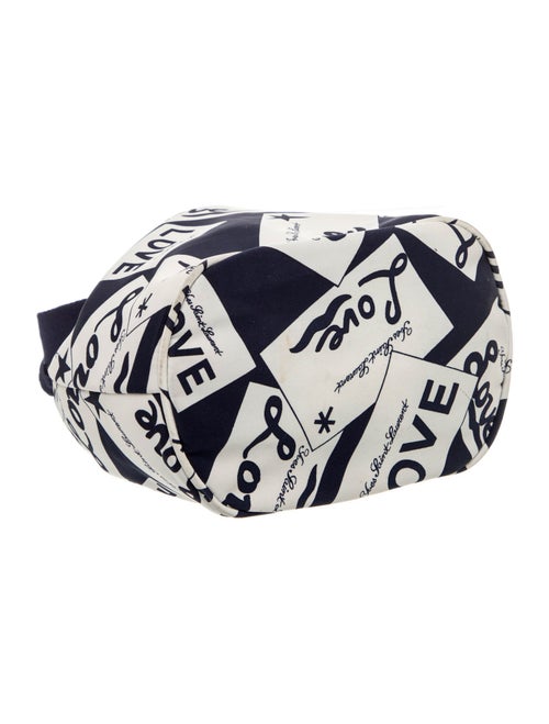 Yves Saint Laurent Canvas Top Handle Bag