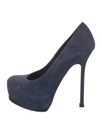 Yves Saint Laurent Suede Pumps