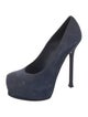 Yves Saint Laurent Suede Pumps
