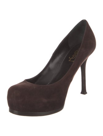 Yves Saint Laurent Suede Pumps