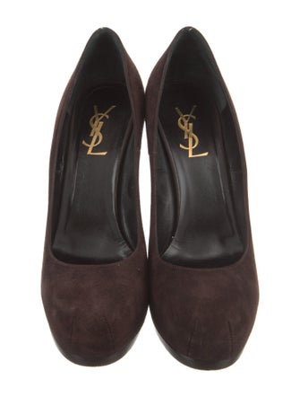 Yves Saint Laurent Suede Pumps