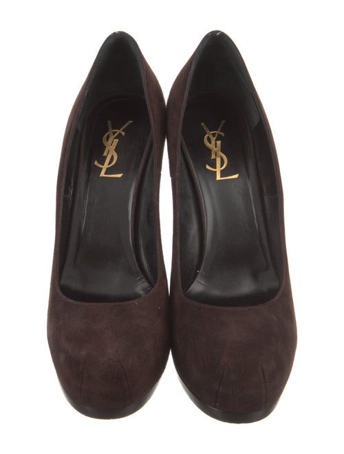 Yves Saint Laurent Suede Pumps