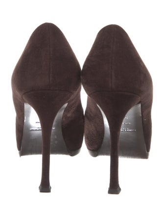 Yves Saint Laurent Suede Pumps