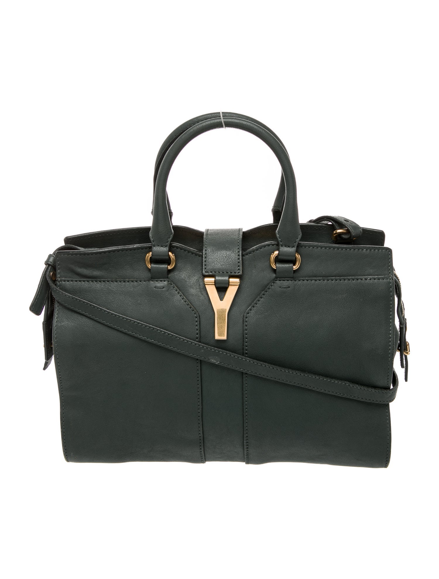 Yves Saint Laurent Leather Top Handle Bag
