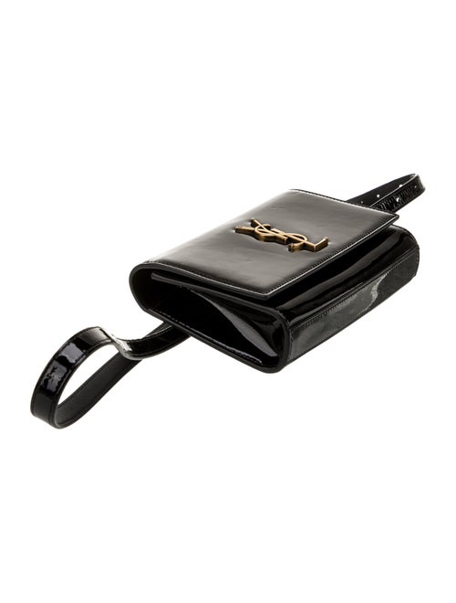 Saint Laurent Patent Leather Belt Bag