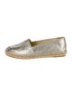 Yves Saint Laurent Leather Colorblock Pattern Espadrille Sneakers