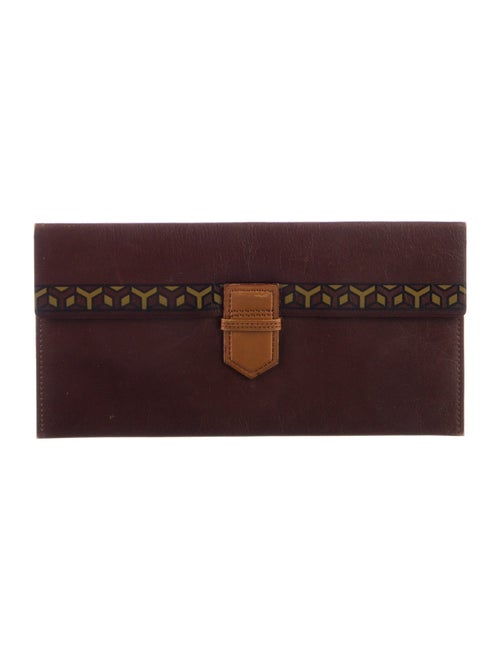 Yves Saint Laurent Leather Printed Wallet