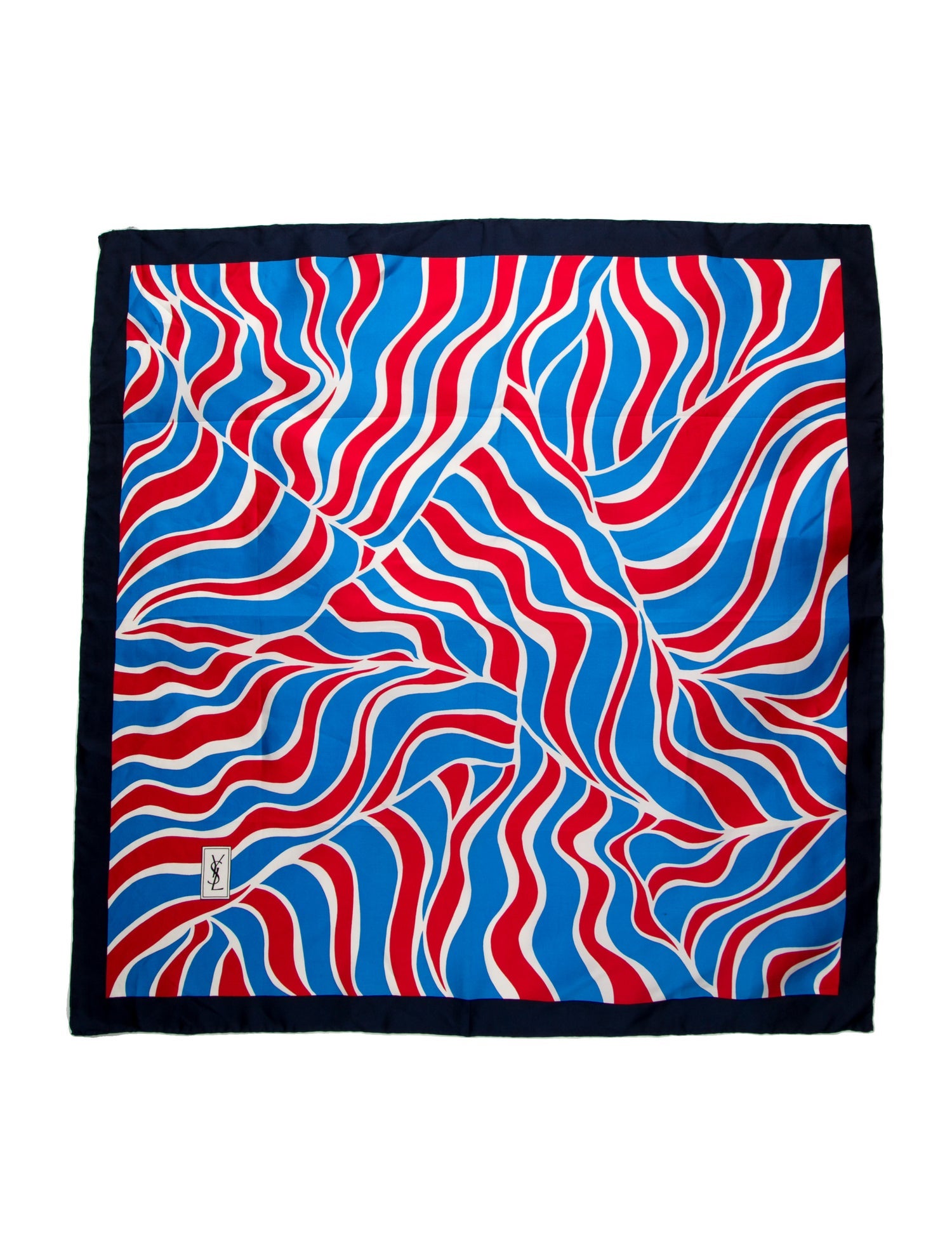 Yves Saint Laurent Silk Printed Scarf