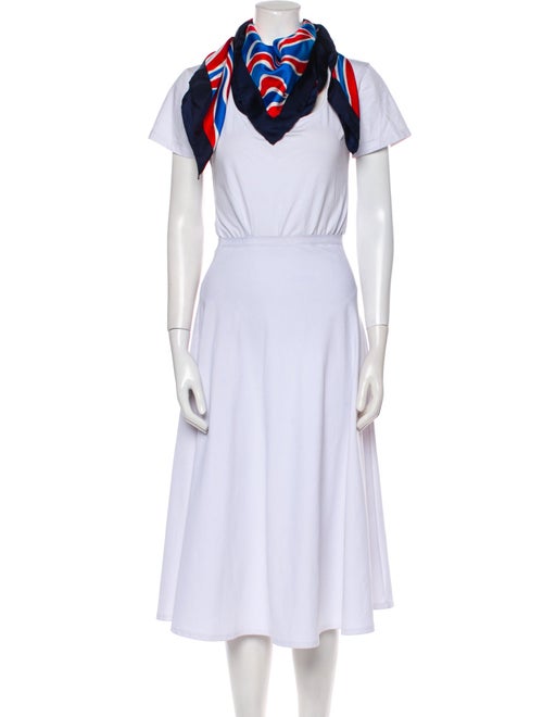 Yves Saint Laurent Silk Printed Scarf